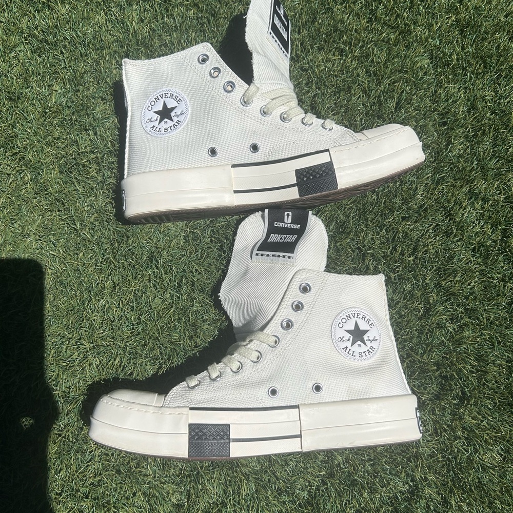 Converse High Top Canvas Sneakers - Off-White